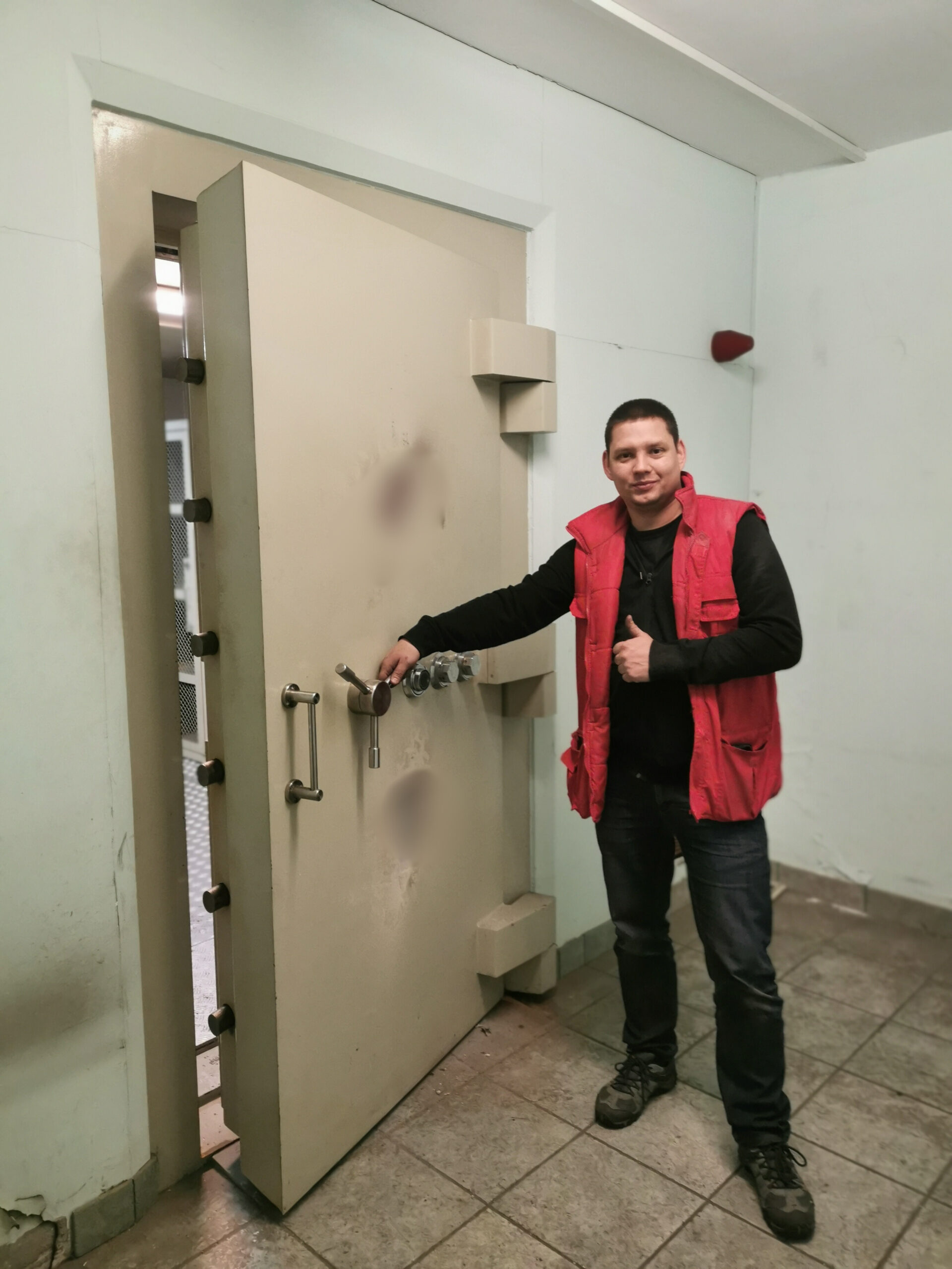 Piotr Malicki otwarcie sejfu